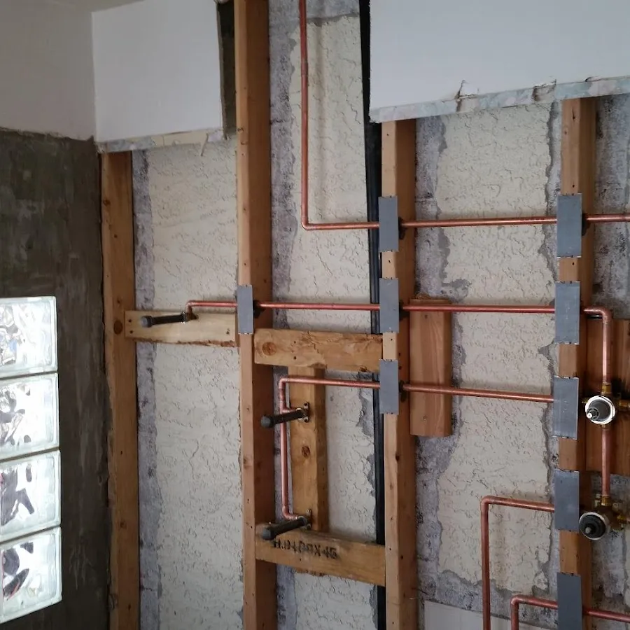 Copper pipe installation for Repiping in Schofield Barracks